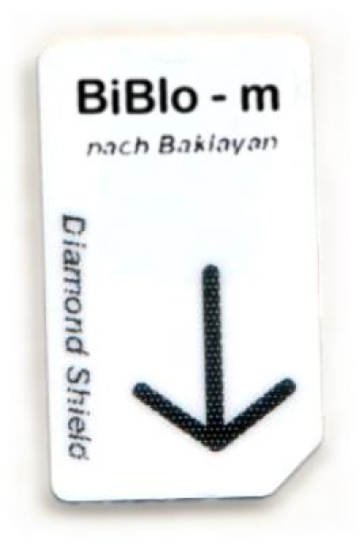 Chip Card Diamond Shield BIBLO-m